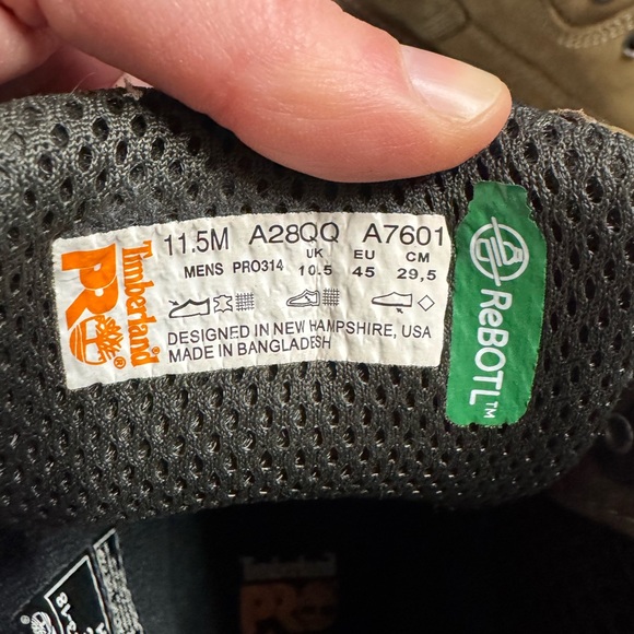 Timberland Men's Tan Leather Boots - Picture 7 of 8